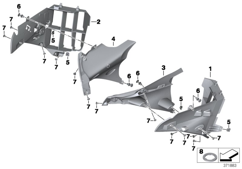 Air duct, cooler