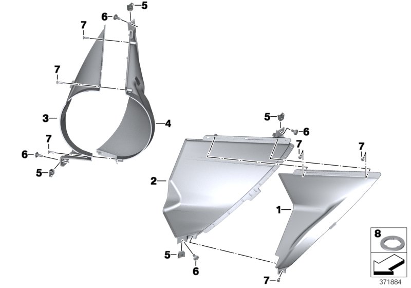 Exhaust air duct