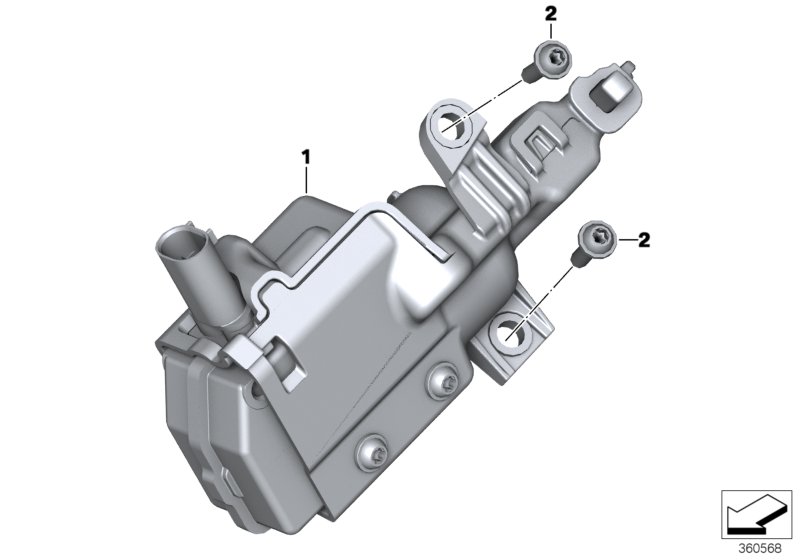Central locking, case