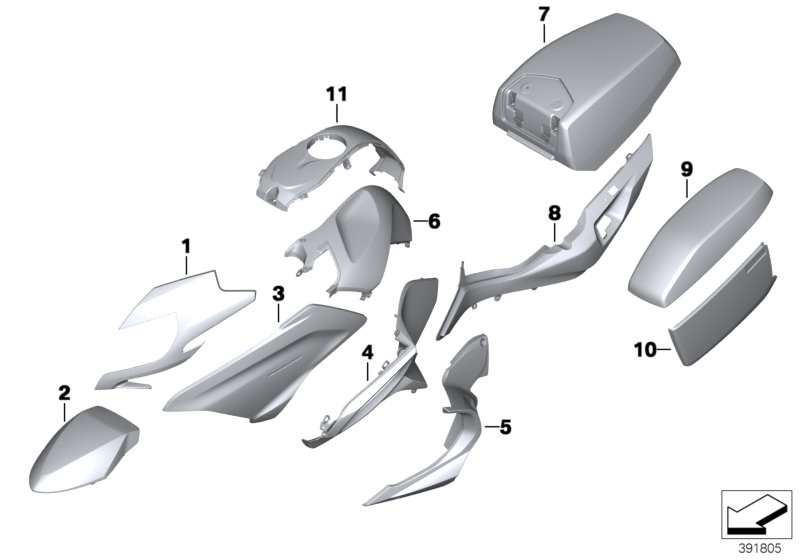 Primed parts, authority vehicle