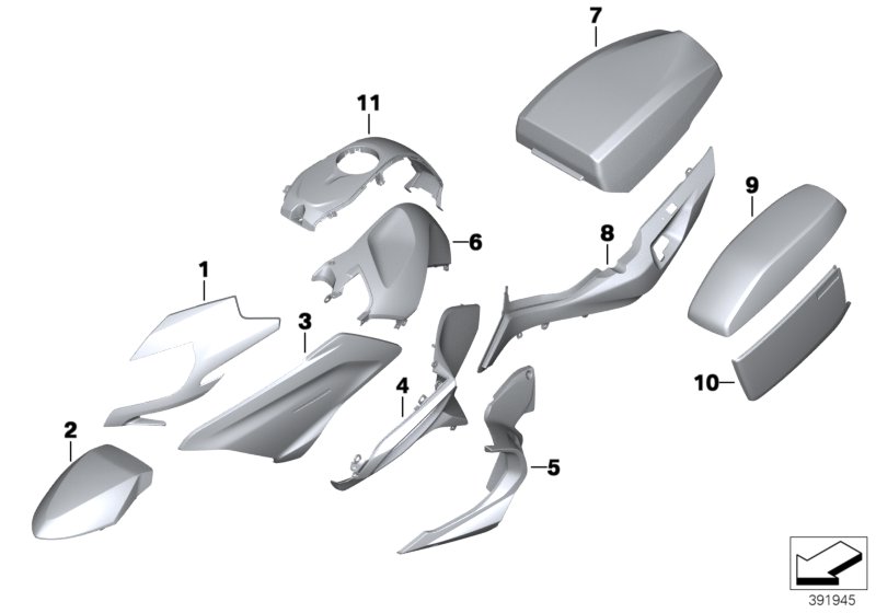 Primed parts, authority vehicle