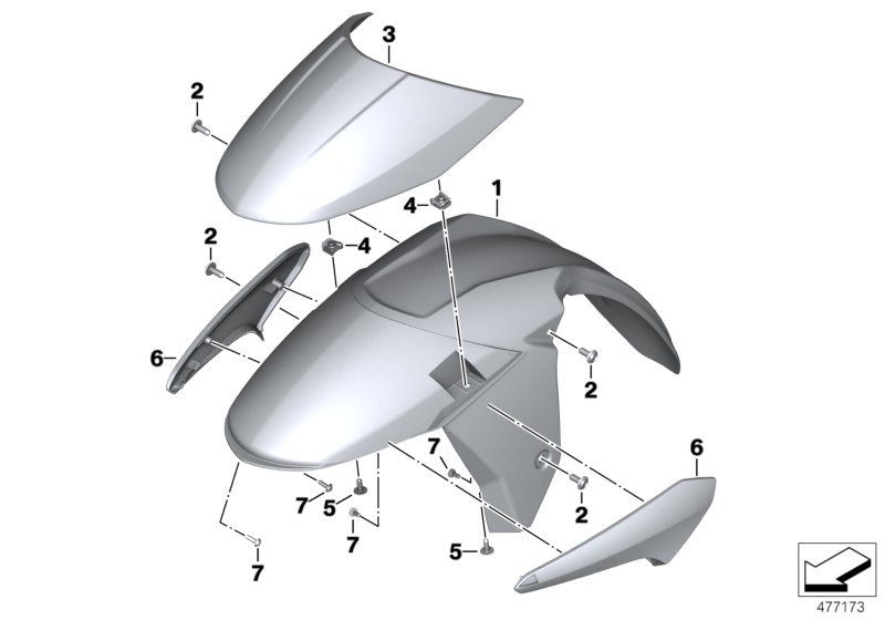 Front-wheel cover