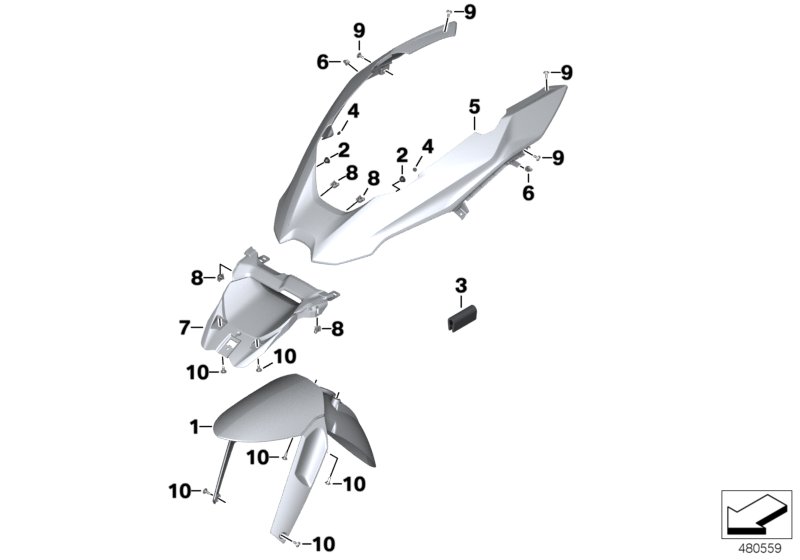 Front-wheel cover