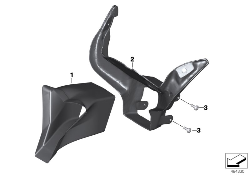 Front panel carrier