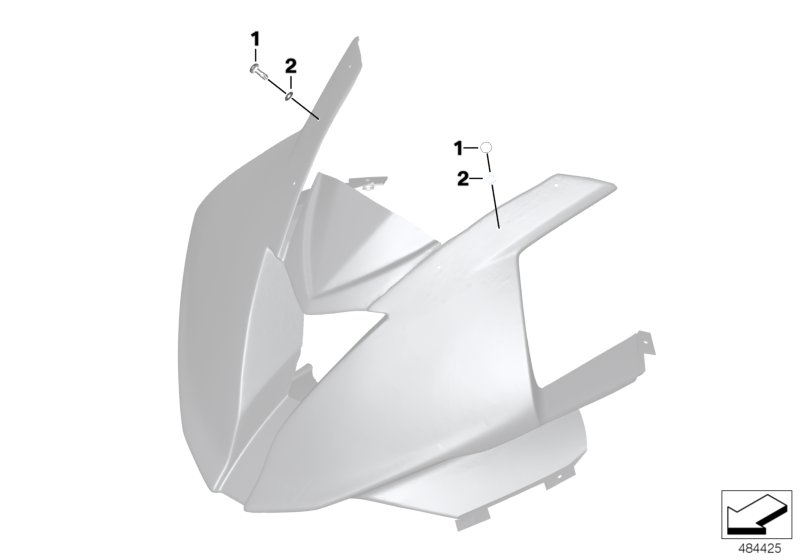 Upper trim section
