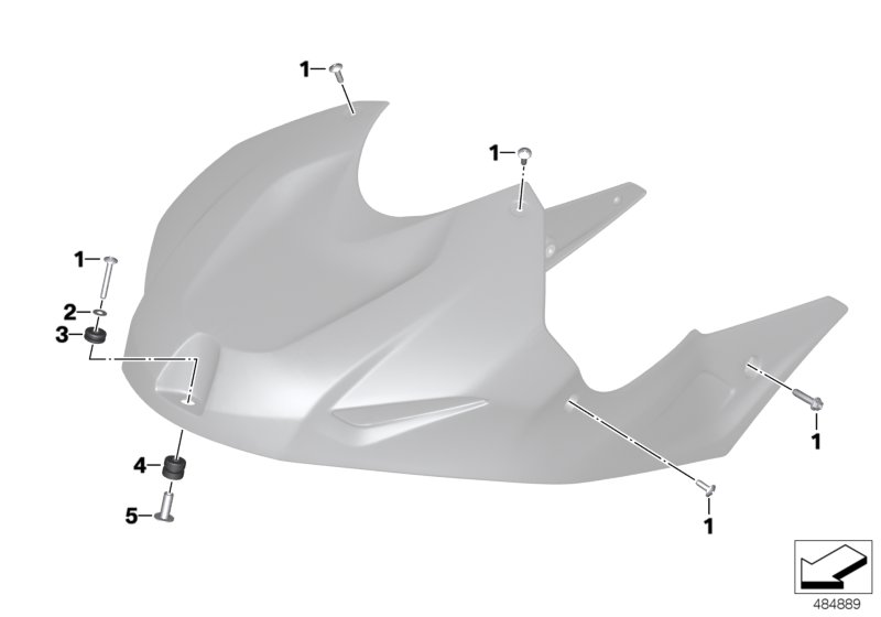 Panel, fuel tank