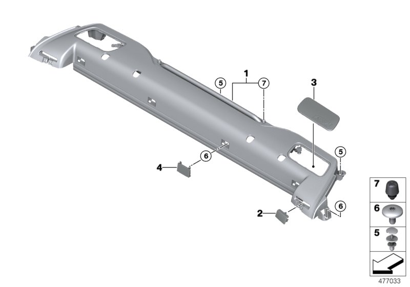 Panel, partition, top