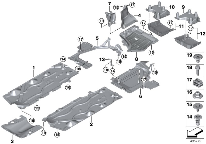 Underfloor coating