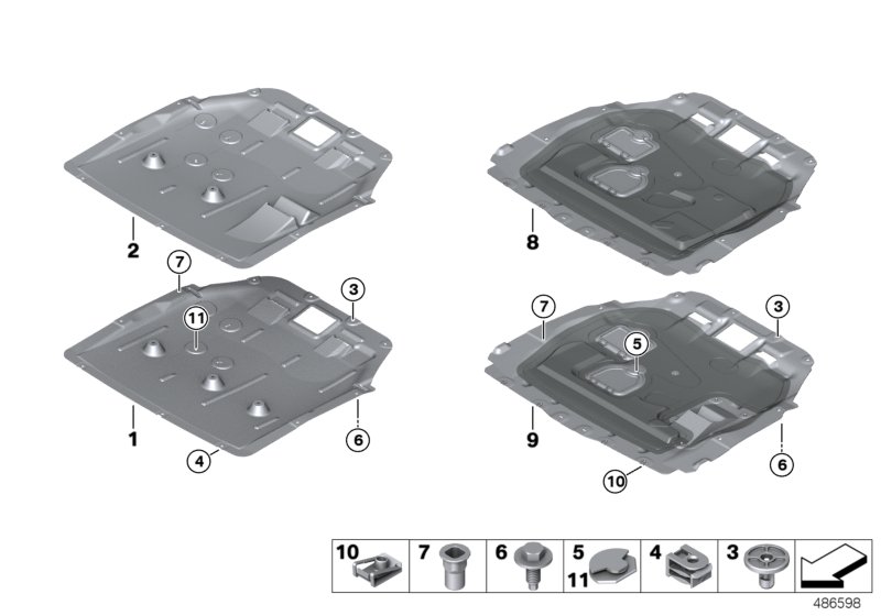 Underbonnet screen