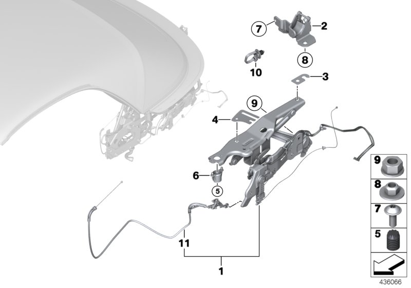 Conv.-top comp.-lid mechanism