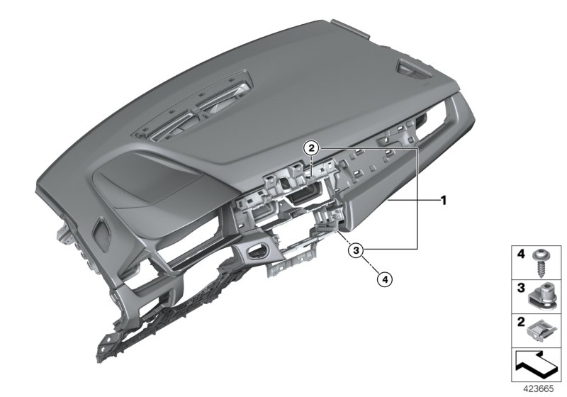 Trim panel dashboard