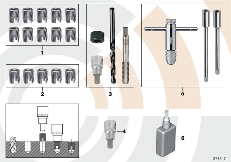 Repair kit, thread repair