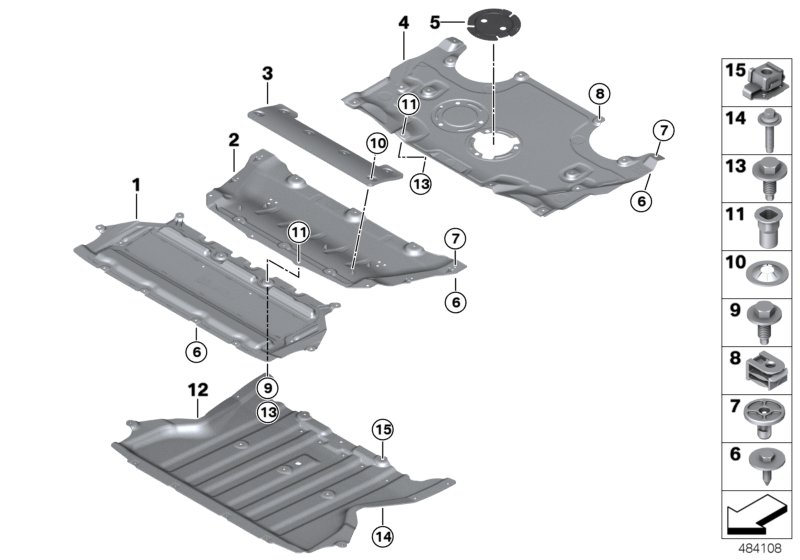 Underbonnet screen