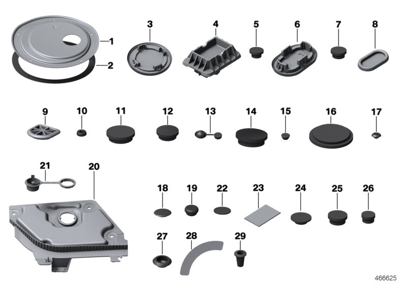 Sealing cap/plug