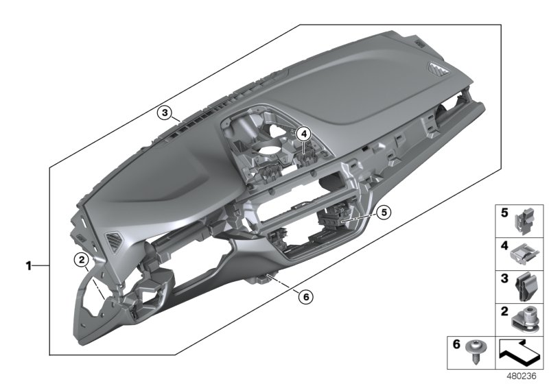 Trim panel dashboard
