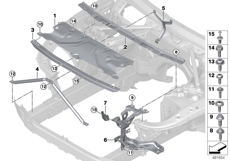 Front panel