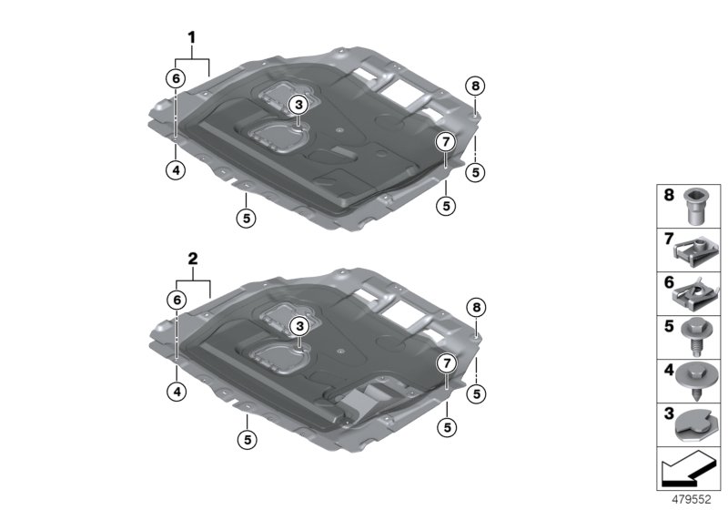 Underbonnet screen