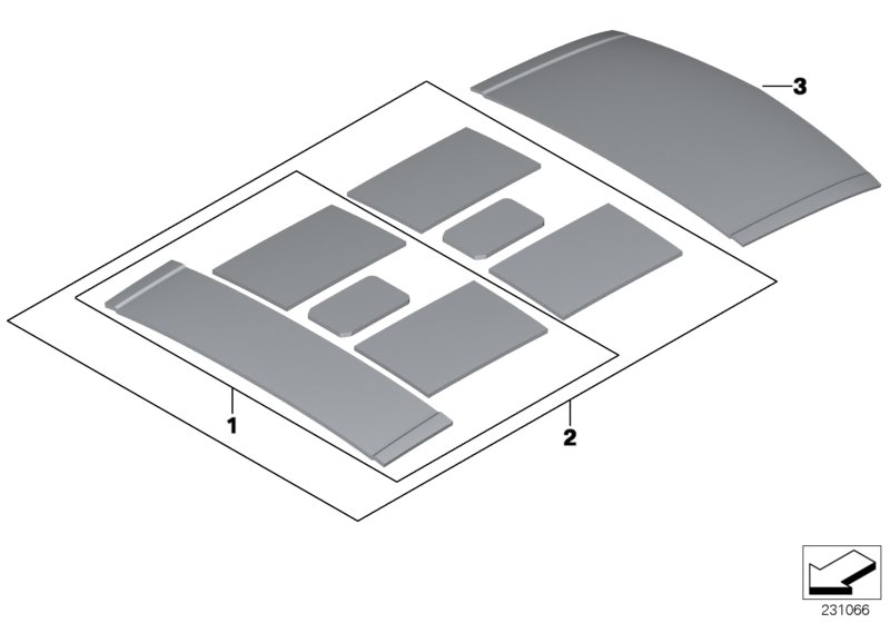 Sound insulation roof