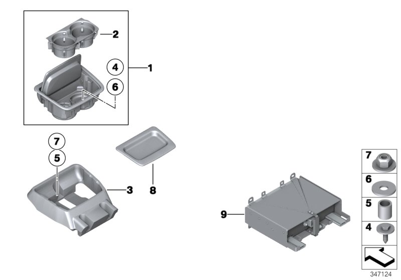 Front CAN holder