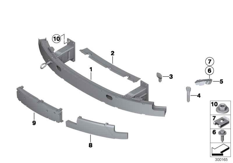 Support, front