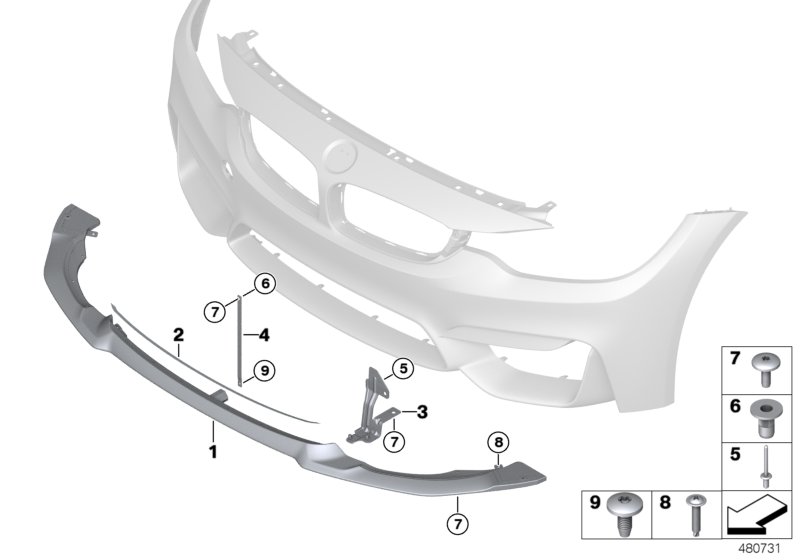Front spoiler