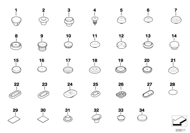 Sealing cap/plug