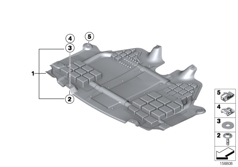 Underbonnet screen