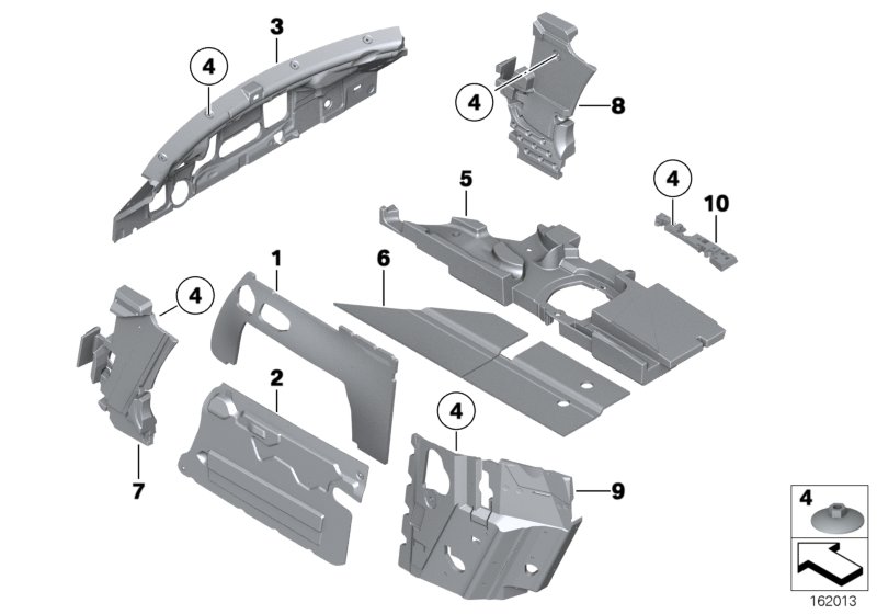 Sound insulation, inner