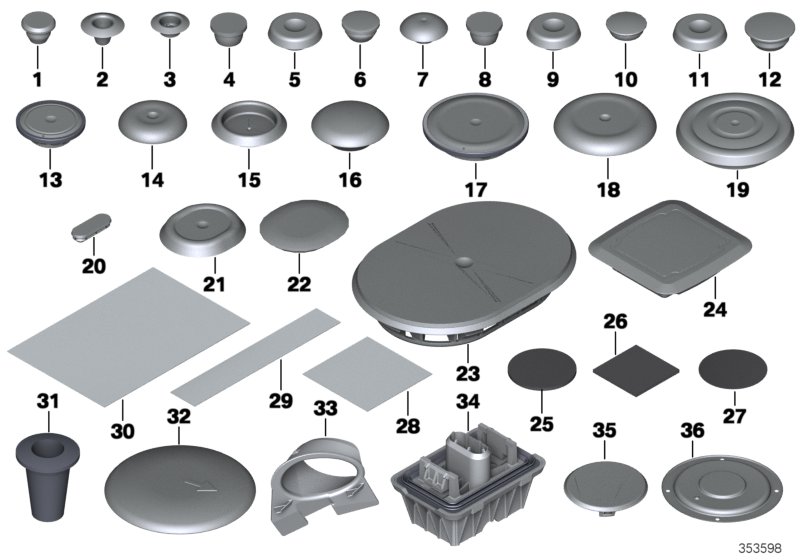 Sealing cap/plug