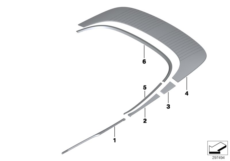 Folding top cover