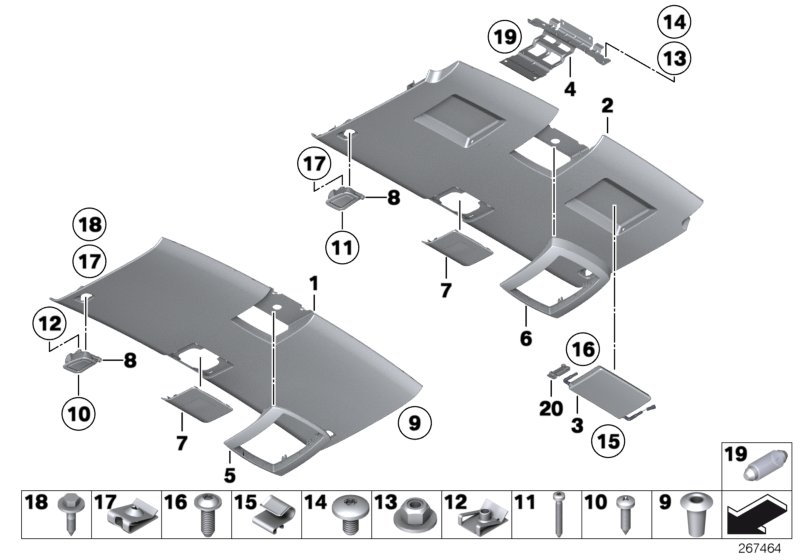 Headlining, middle