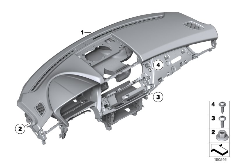 Trim panel dashboard