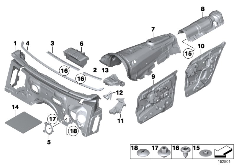 Sound insulation, front II