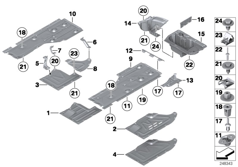 Underfloor coating