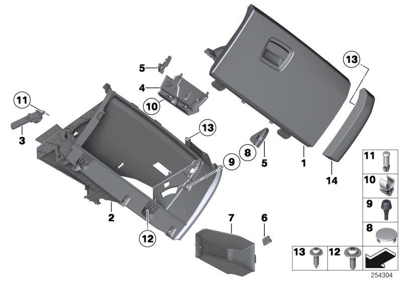 Glove box