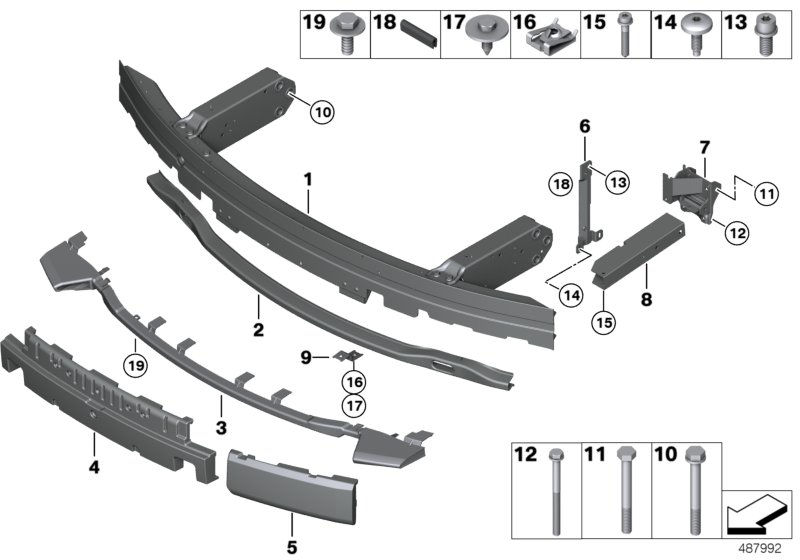 Support, front