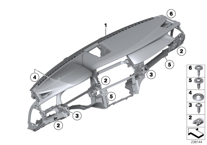Trim panel dashboard