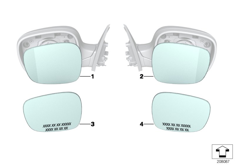 Mirror glass (S430A)