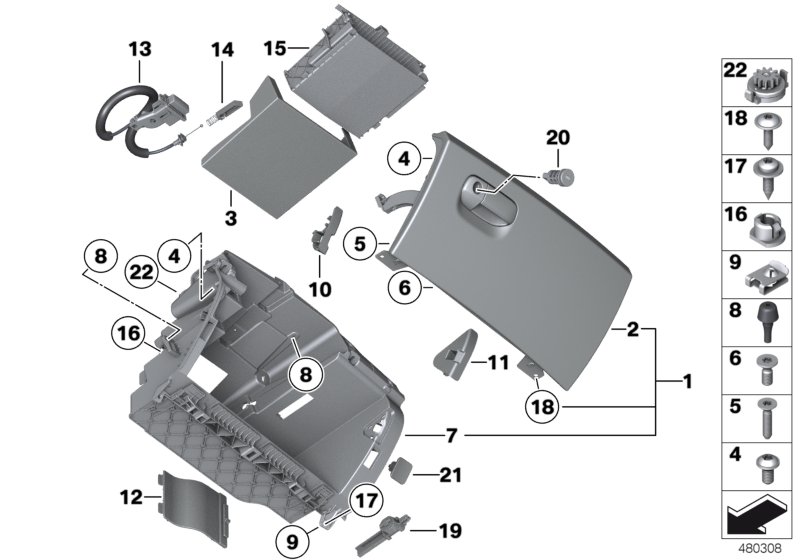 Glove box