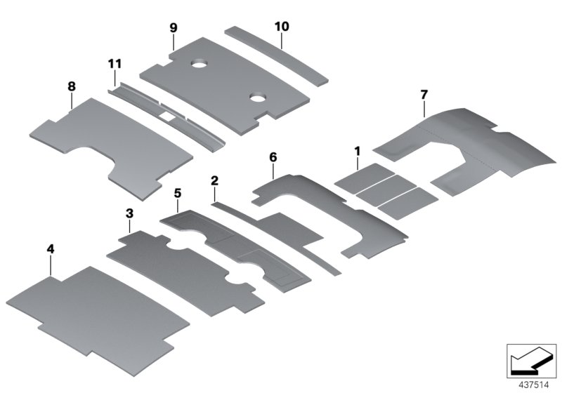 Sound insulation roof