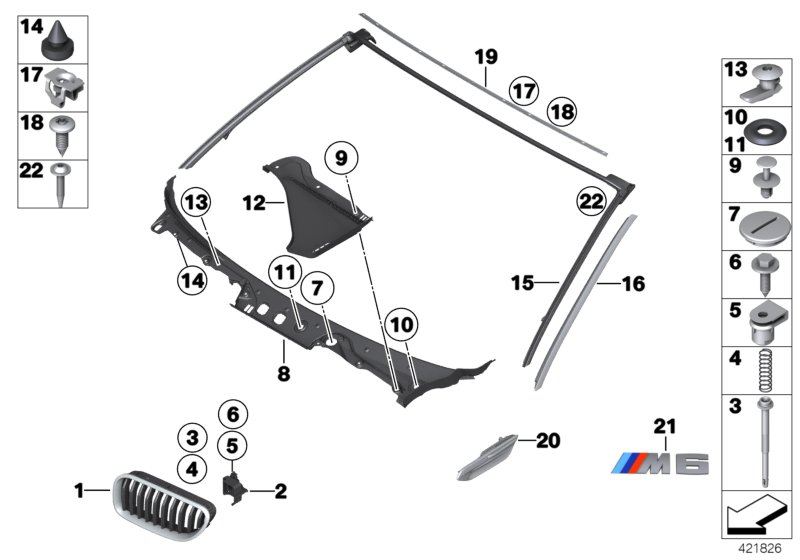 exterior trim / grille