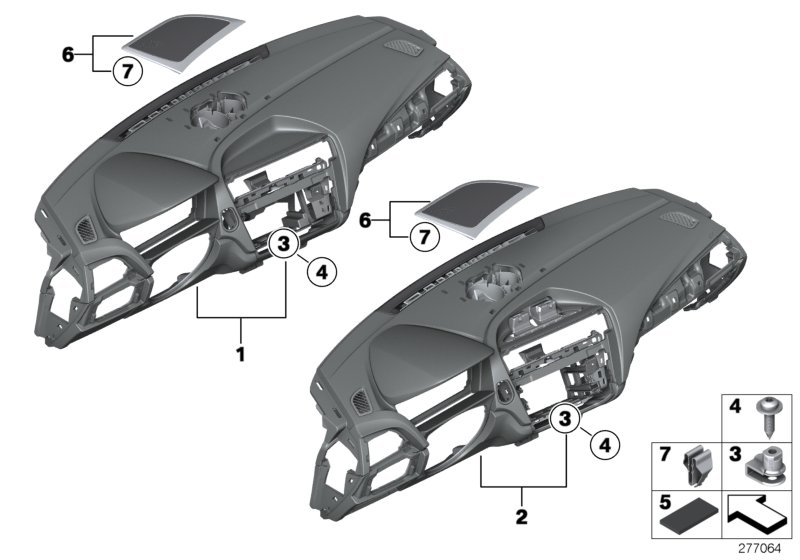 Trim panel dashboard