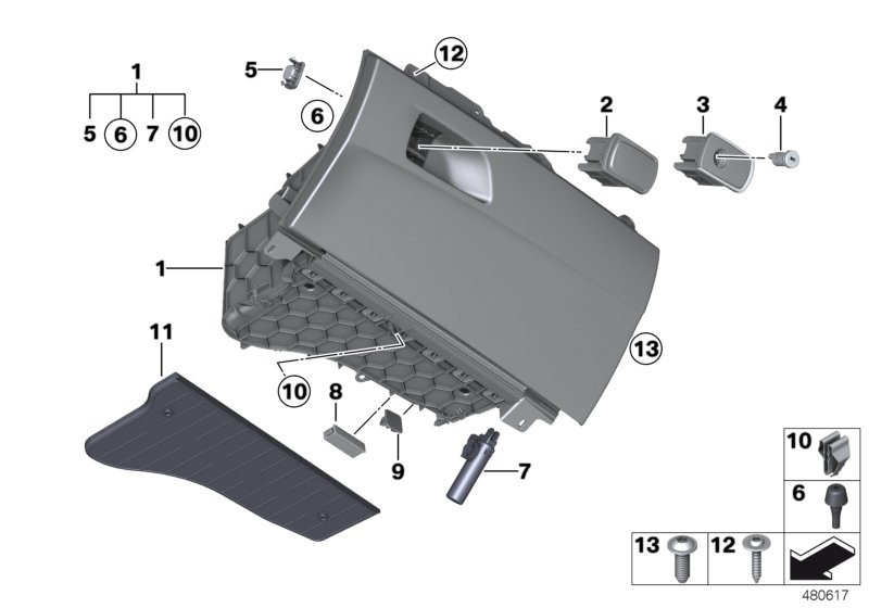 Glove box