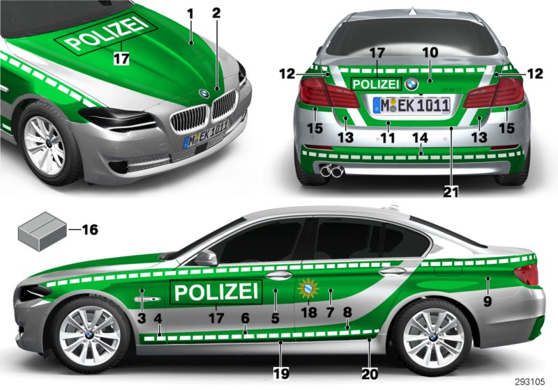 Police and Paramedic sticker