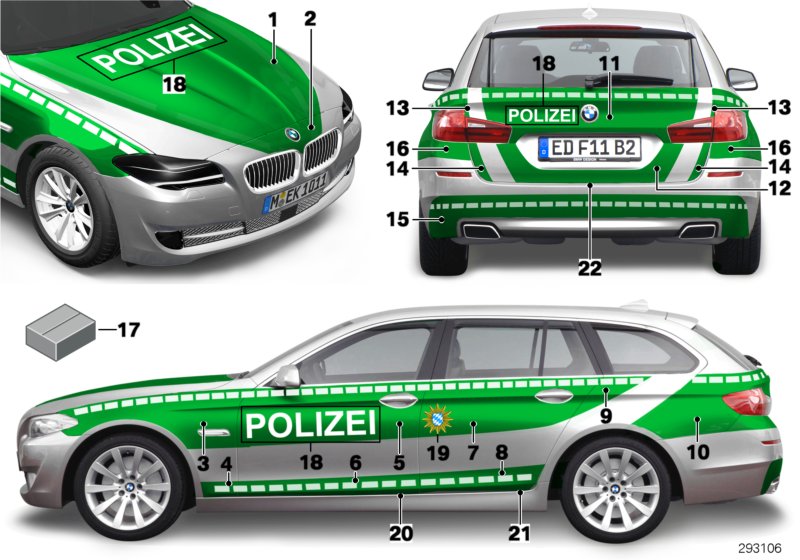 Police and Paramedic sticker