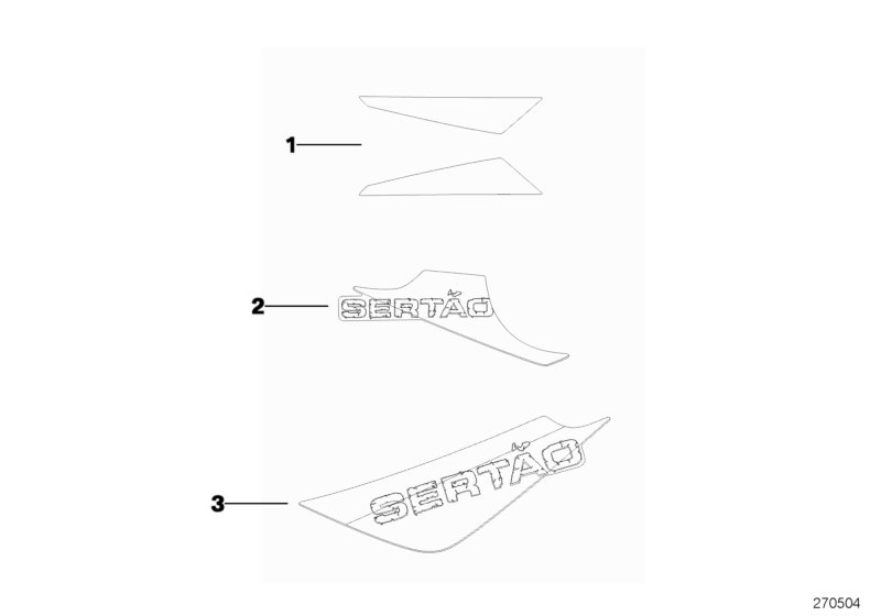 Decor and lettering