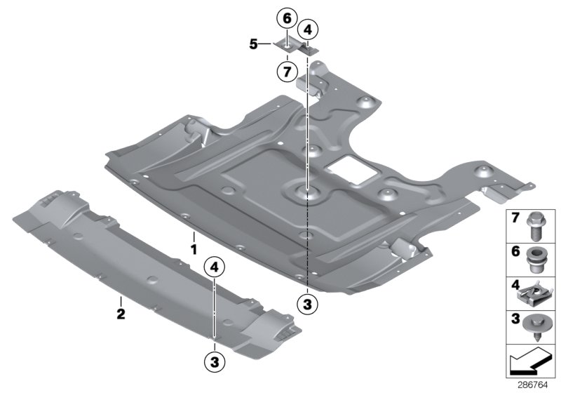 Underbonnet screen