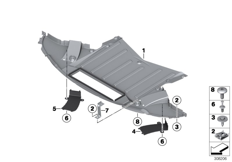 Underbonnet screen
