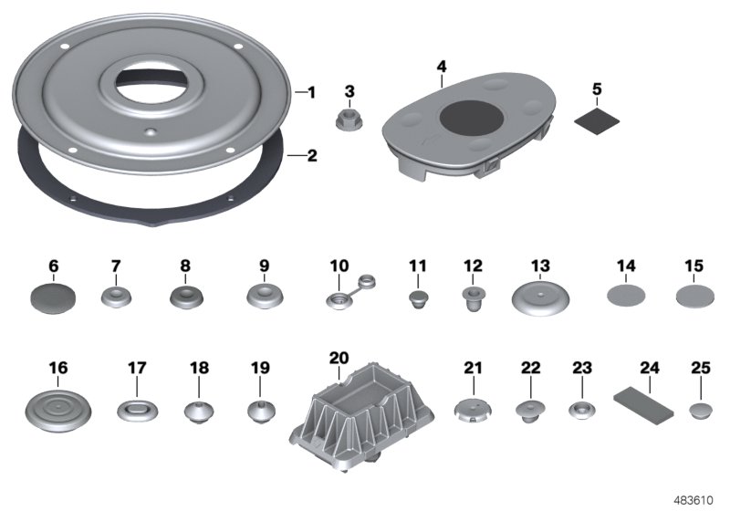 Sealing cap/plug