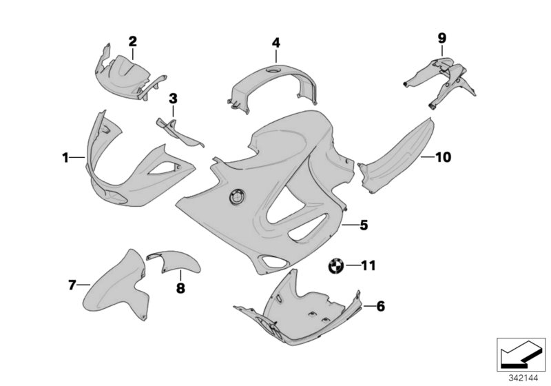 Primed parts